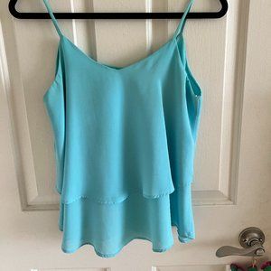 Blue Blouse/Tank Top